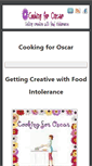 Mobile Screenshot of cookingforoscar.com